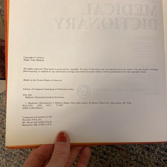 Vintage antique hardcover medical book - timeless resource and cool collectible - Picture 4 of 7